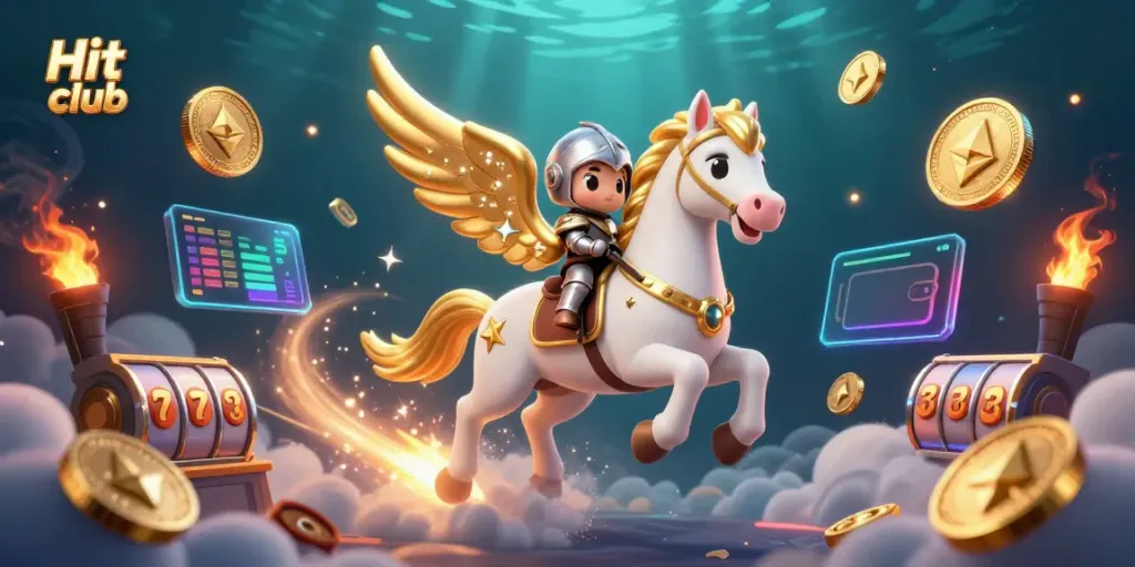 Experience the excitement of Hit club with a magical 3D adventure in a vibrant casino world.